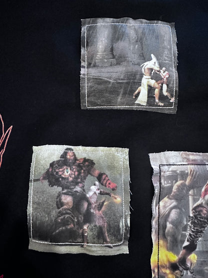 GOW2 Patchwork Hoodie