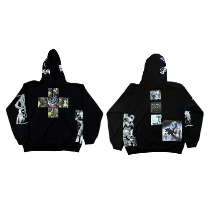 RE4 Patchwork Hoodie