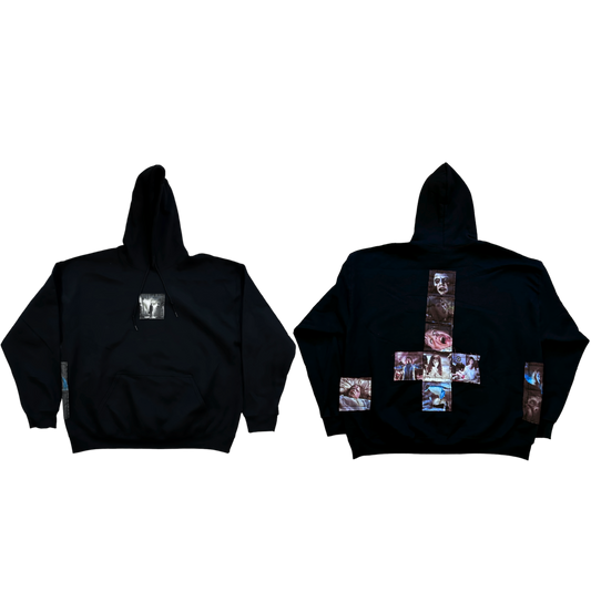 Exorcist Patchwork Hoodie