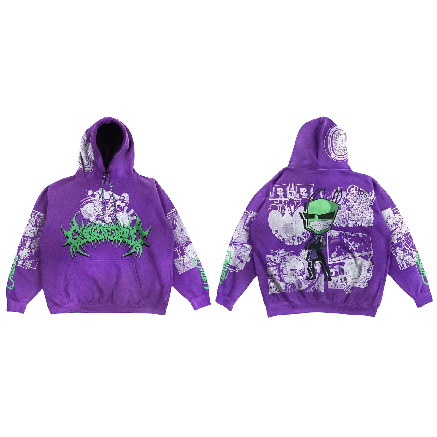 Invader Manga Hoodie