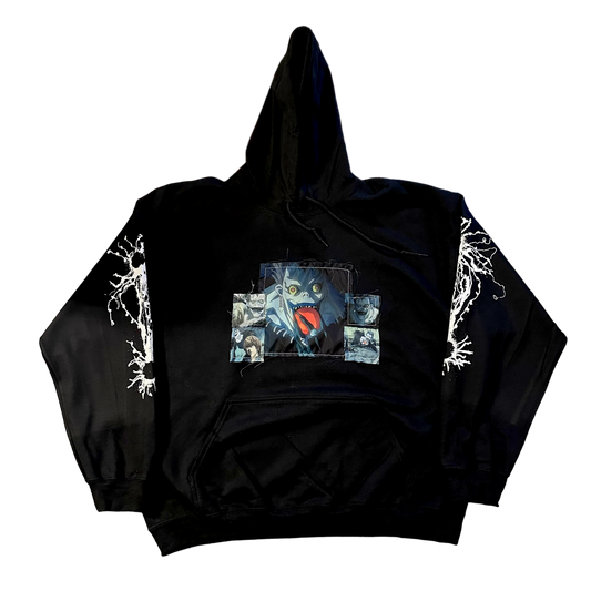 R Patchwork Hoodie