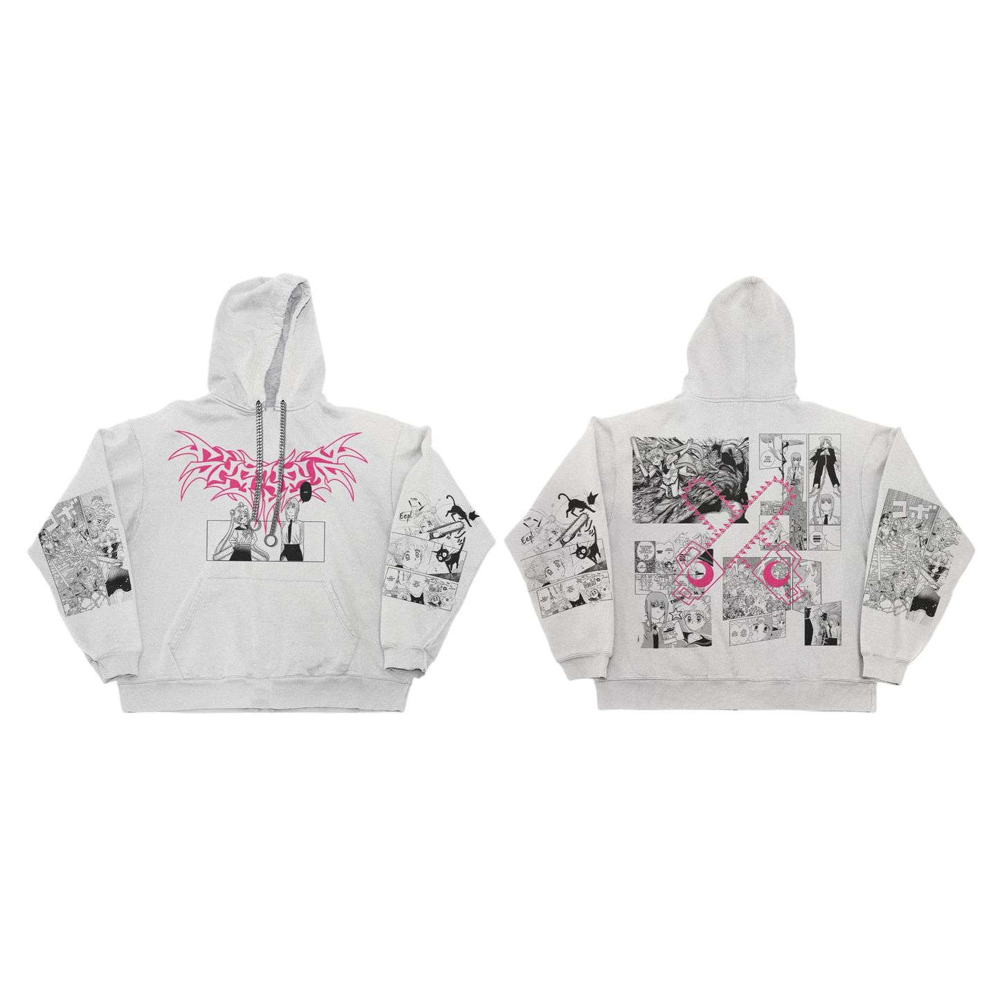 Chainsawman X Sailor-Moon Hoodie