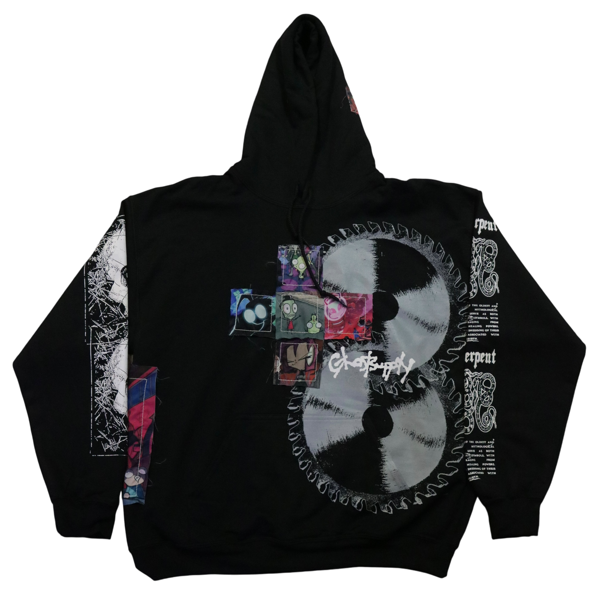 Ghost Supply Invader outlets Zim Manga Hoodie