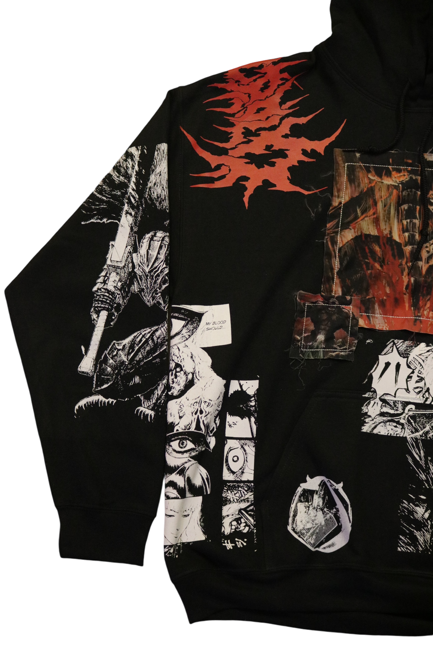 Berserk V.2 (Patchwork Hoodie