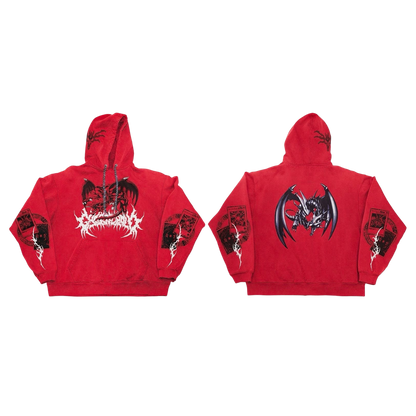 Red-Eyes Manga Hoodie