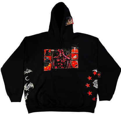 Internal Battles Patchwork Hoodie