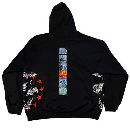 Internal Battles Patchwork Hoodie